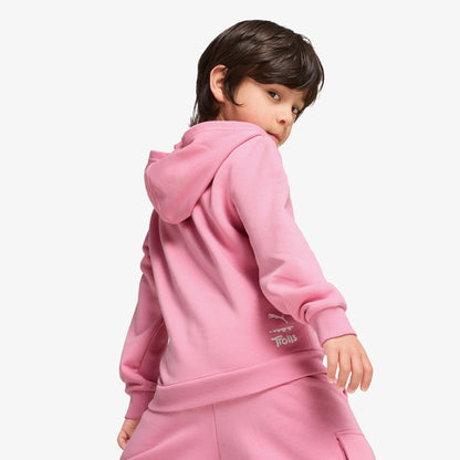 Puma X Trolls Hoodie Çocuk Pembe Hoodie