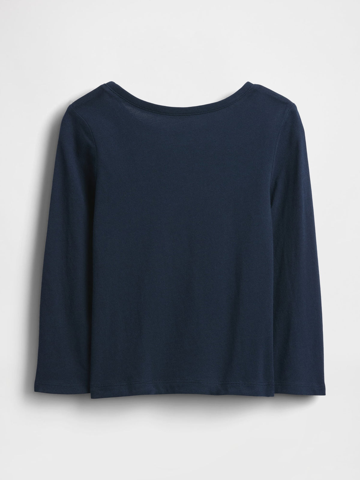 Lacivert Gap Grafik Baskılı T-shirt