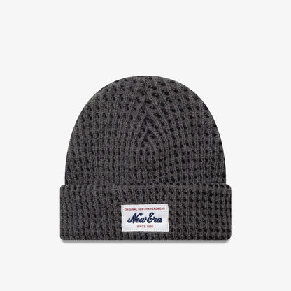 New Era Short Waffle Skull Unisex Gri Bere