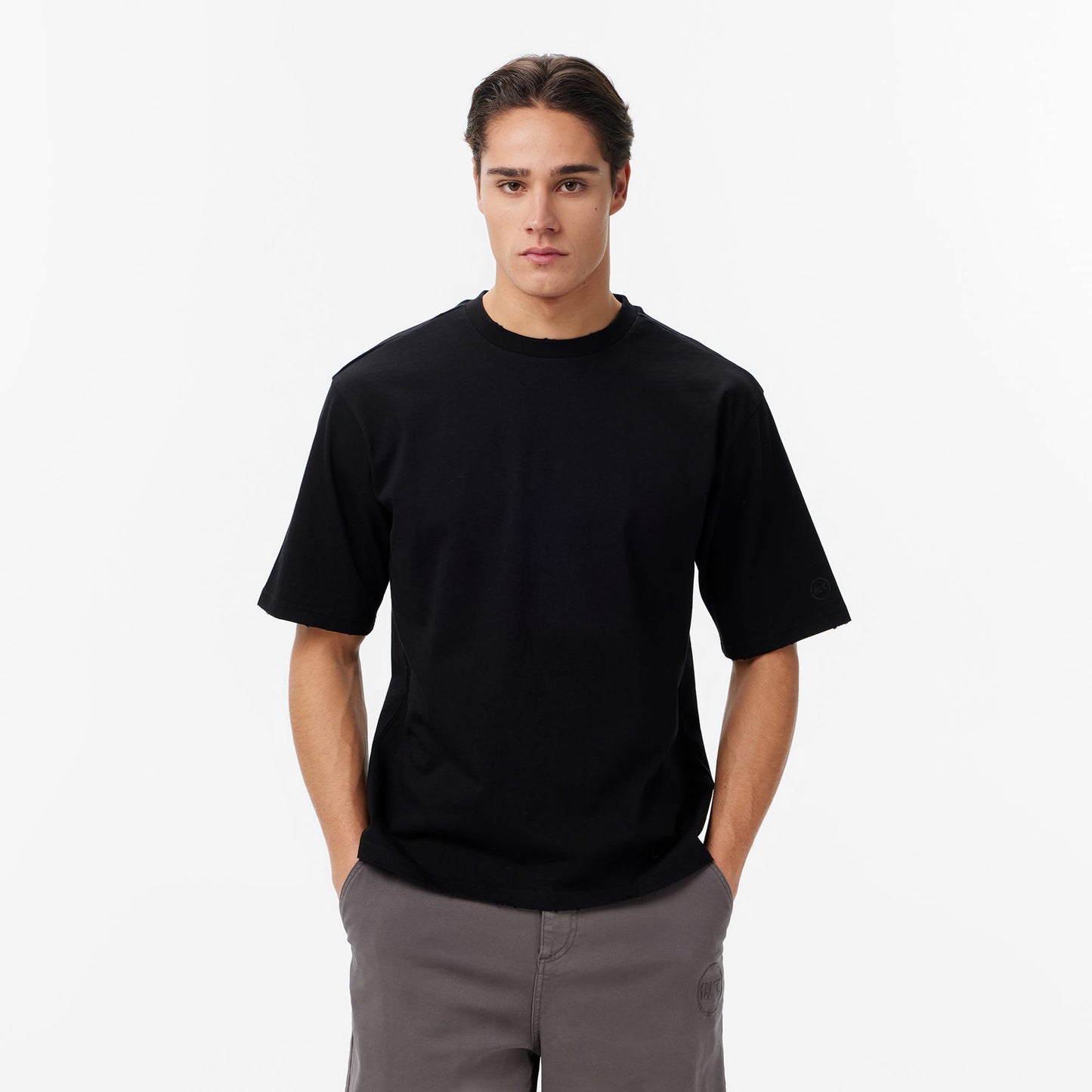 United4 Erkek Siyah T-shirt