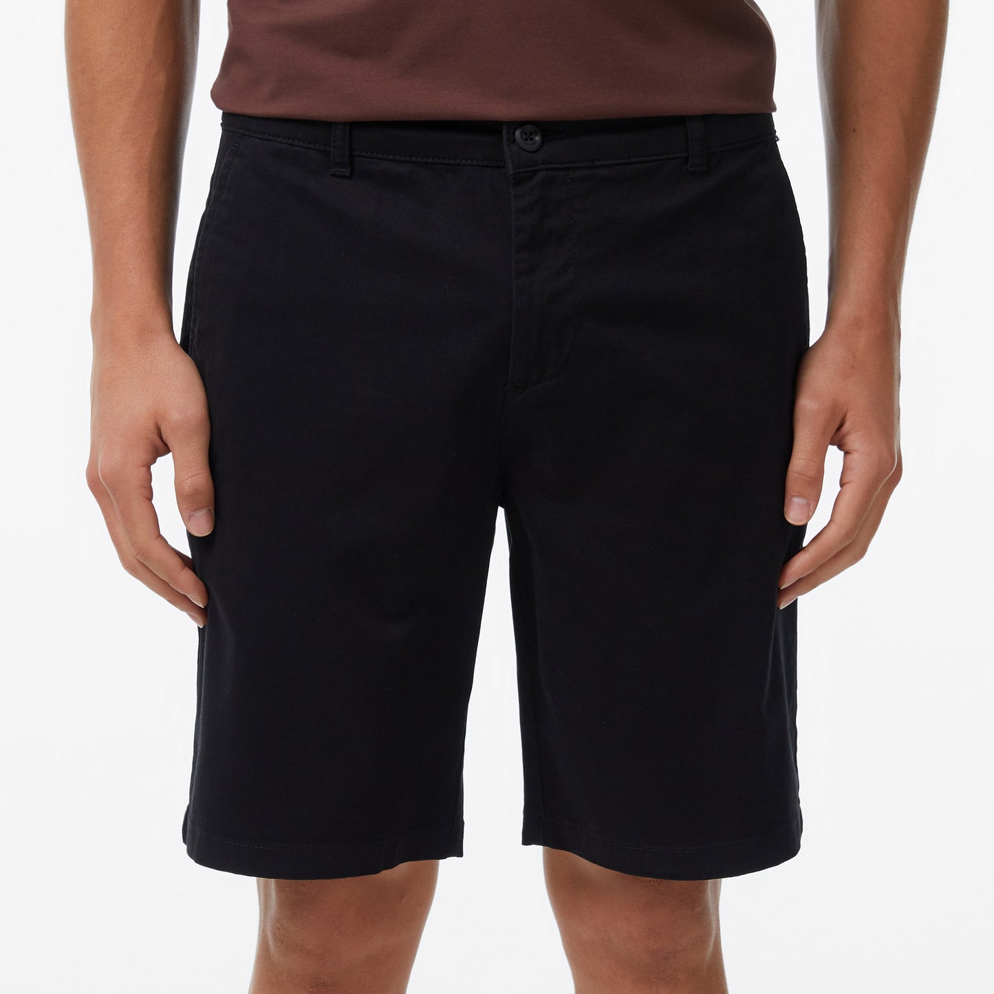 Nautica Erkek Siyah Regular Fit Chino Şort
