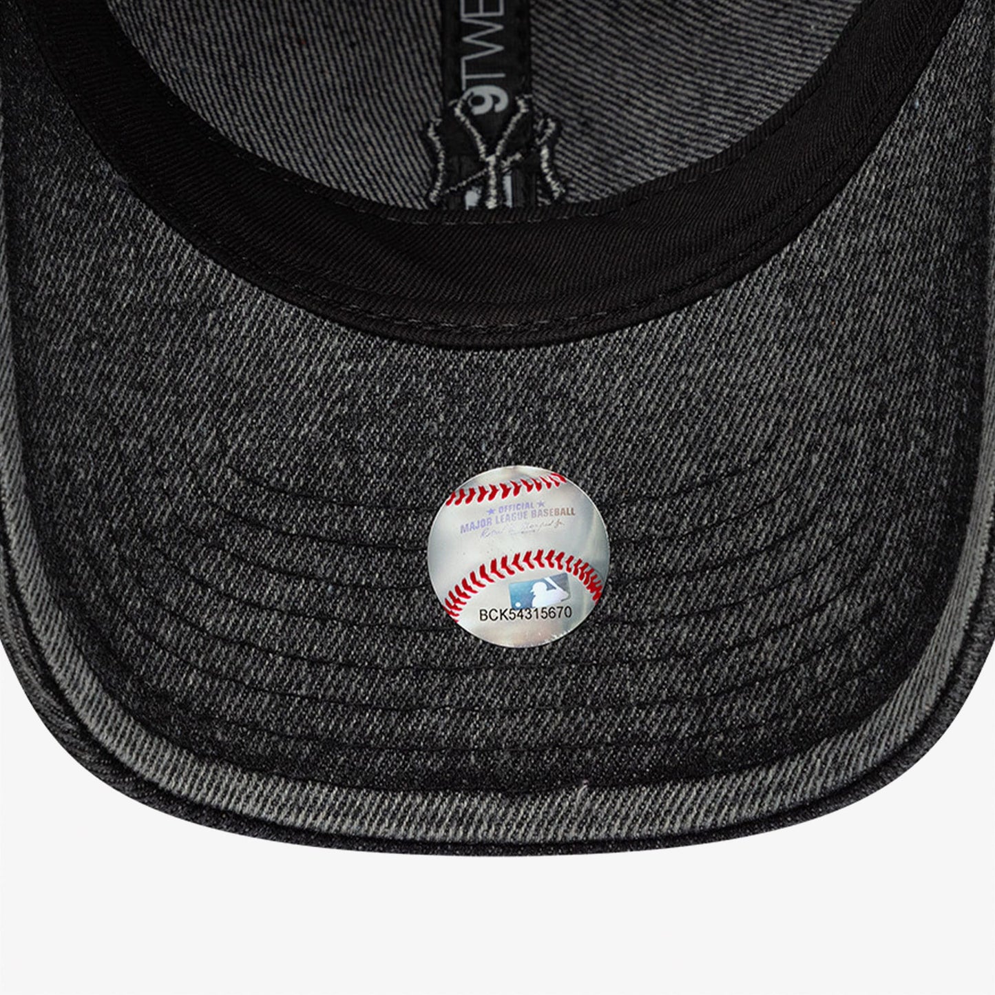New Era New York Yankees Denim 9twenty Kadın Siyah Şapka