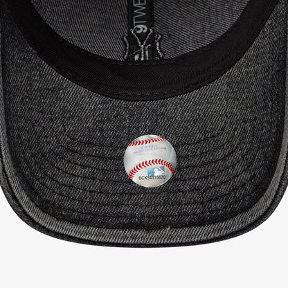 New Era New York Yankees Denim 9twenty Kadın Siyah Şapka
