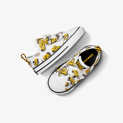 Converse Chuck Taylor All Star 2v Construction Truck Bebek Beyaz Sneaker