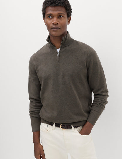 Yarım Fermuarlı Sweatshirt