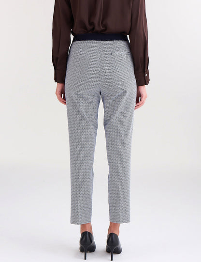 Yüksek Bel Slim Fit Pantolon