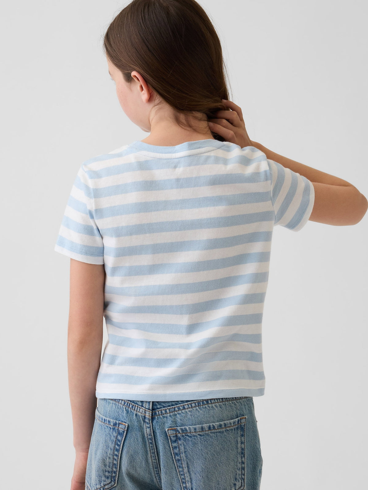 Açık Mavi Vintagesoft T-shirt