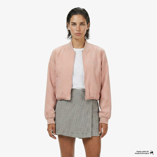 United4 Regular Fit Kadın Pembe Ceket