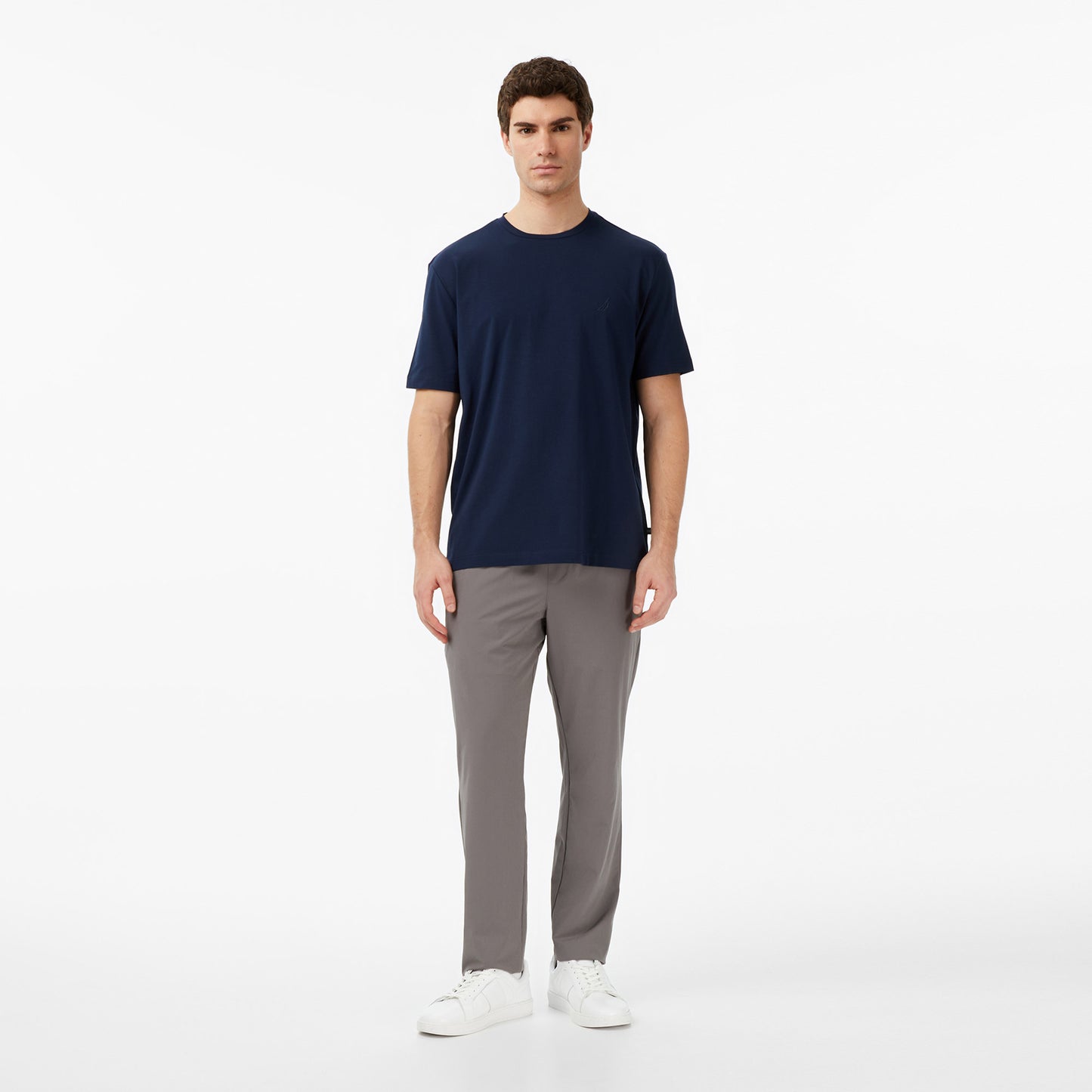 Nautica Erkek Lacivert Regular Fit T-shirt