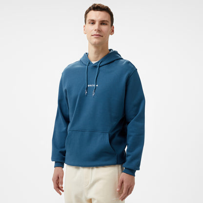 United4 1.0 Essentials Erkek Mavi Hoodie