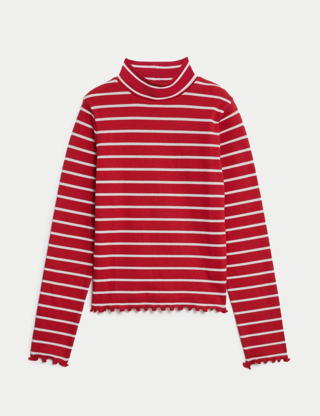 Çizgili Uzun Kollu T-shirt (6-16 Yaş)