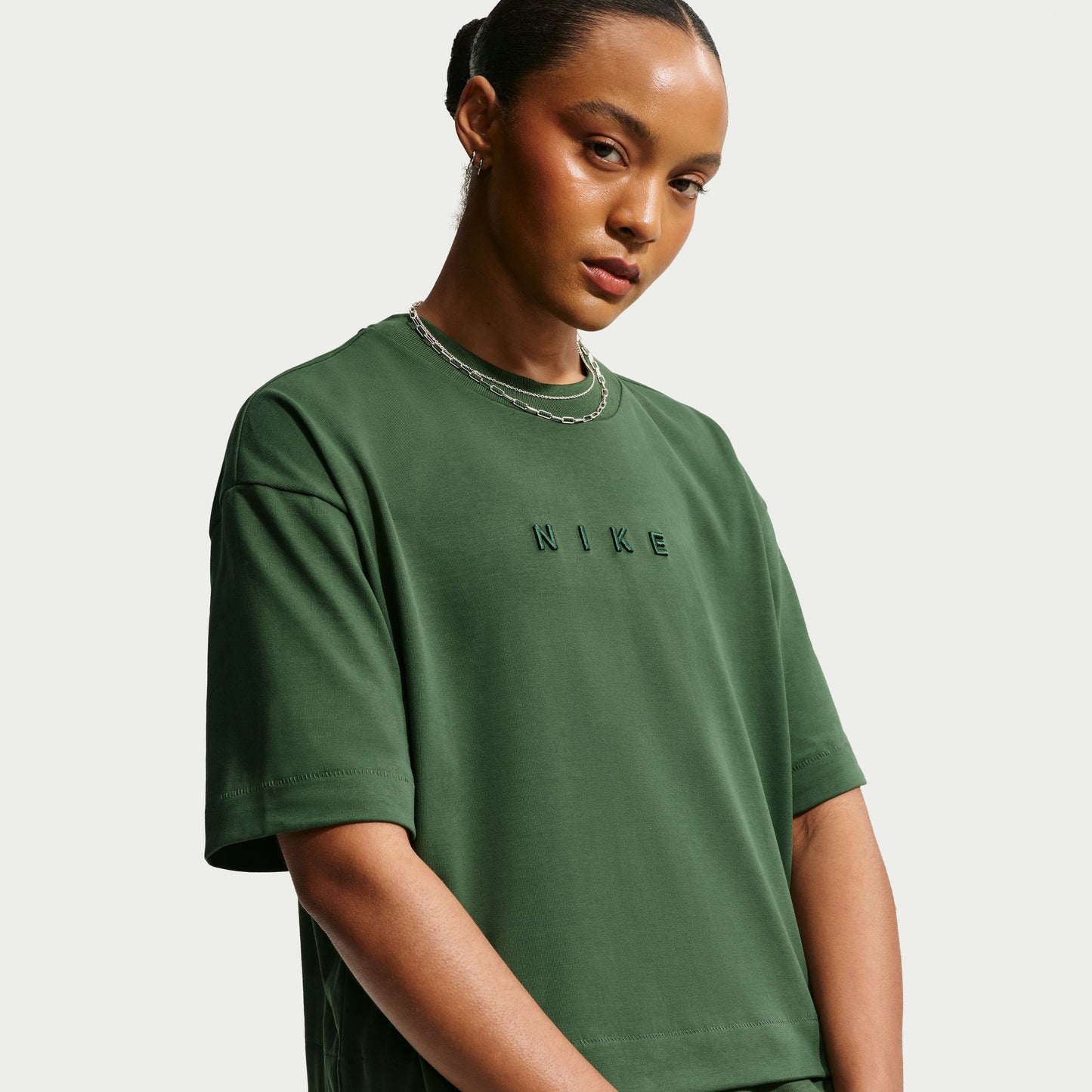 Nike No Franchise Kadın Yeşil T-shirt