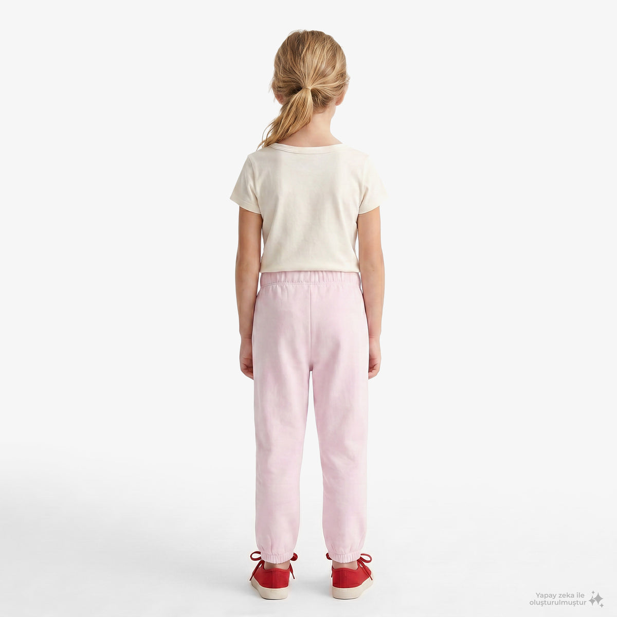Gap V-french Logo Çocuk Pembe Eşofman Altı
