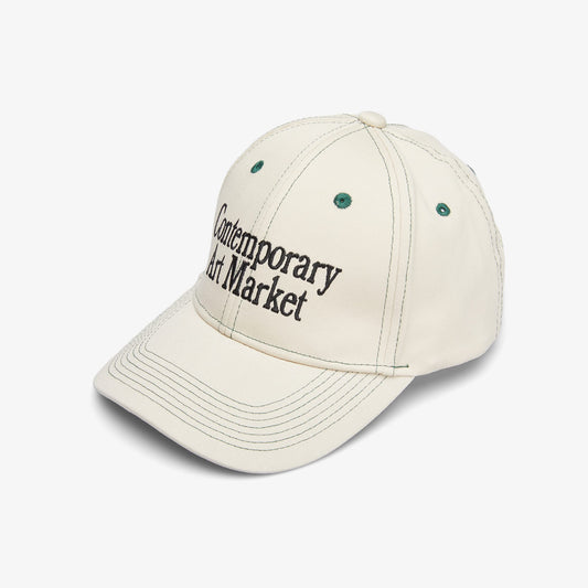 Market C.a.m. 6 Panel Hat Erkek Krem Şapka