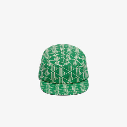 Lacoste Printed Twill Jockey Unisex Yeşil Şapka