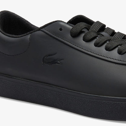 Lacoste Baseshot Evo Leather Erkek Siyah Sneaker