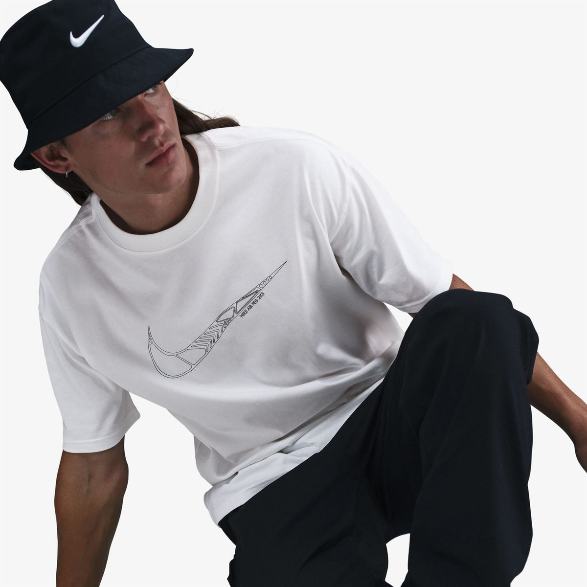 Nike Connect Erkek Beyaz T-shirt