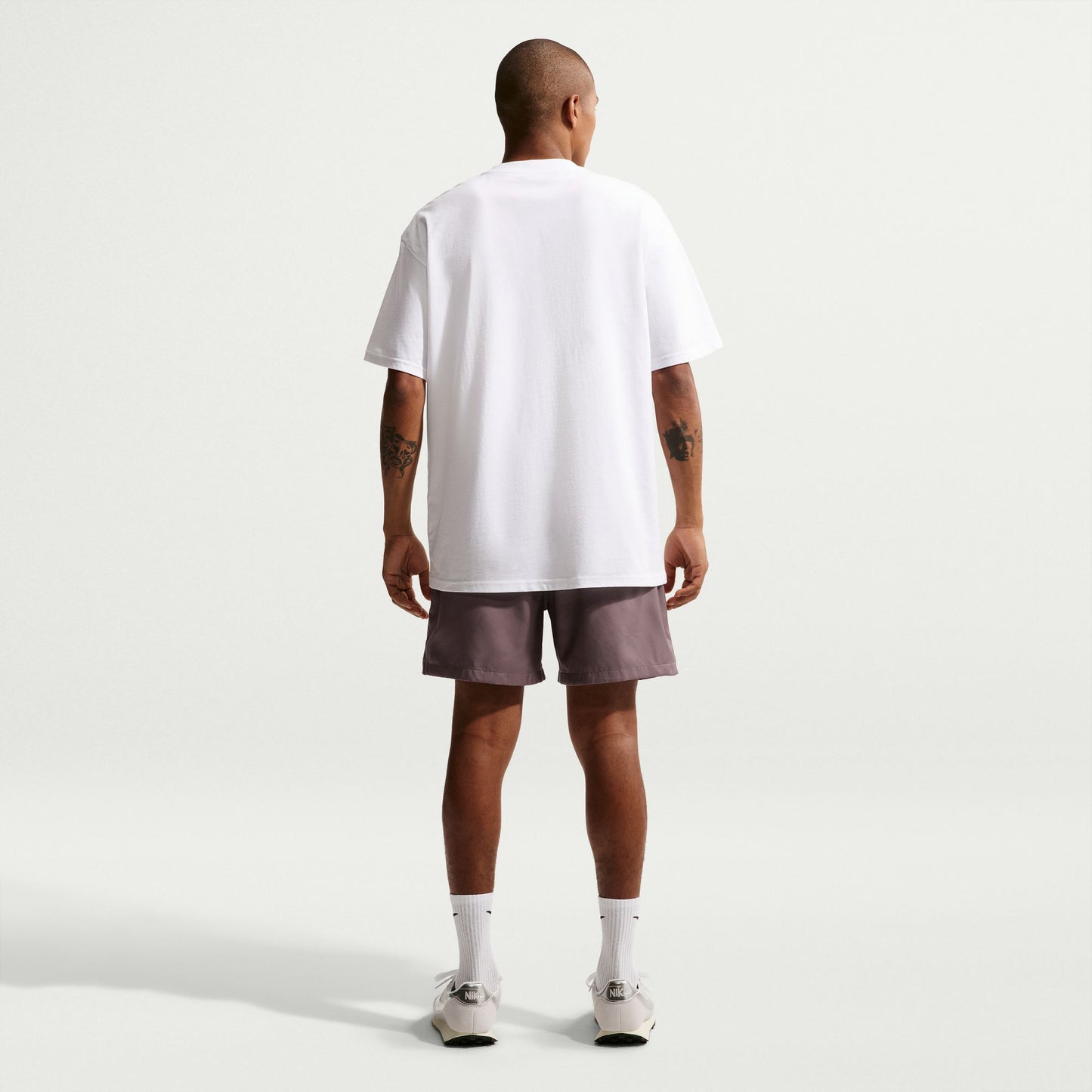 Nike Club Flow Erkek Mor Şort