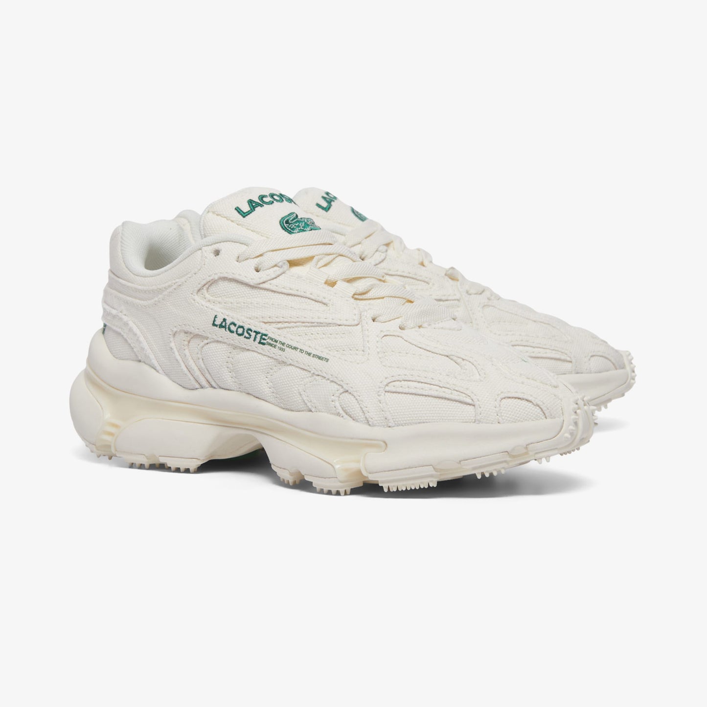 Lacoste L-spin Deluxe Kadın Bej Sneaker