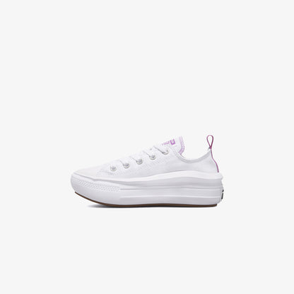 Converse Chuck Taylor All Star Move Canvas Platform Çocuk Beyaz Sneaker
