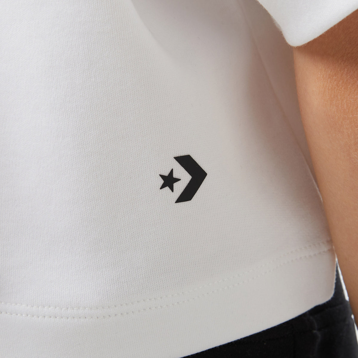 Converse Regular Fit Kadın Beyaz T-shirt