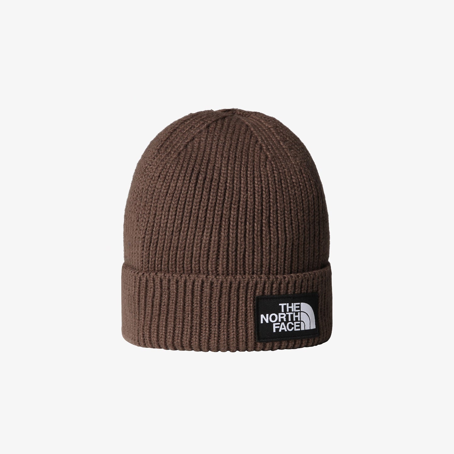 The North Face Logo Box Cuffed Unisex Kahverengi Bere