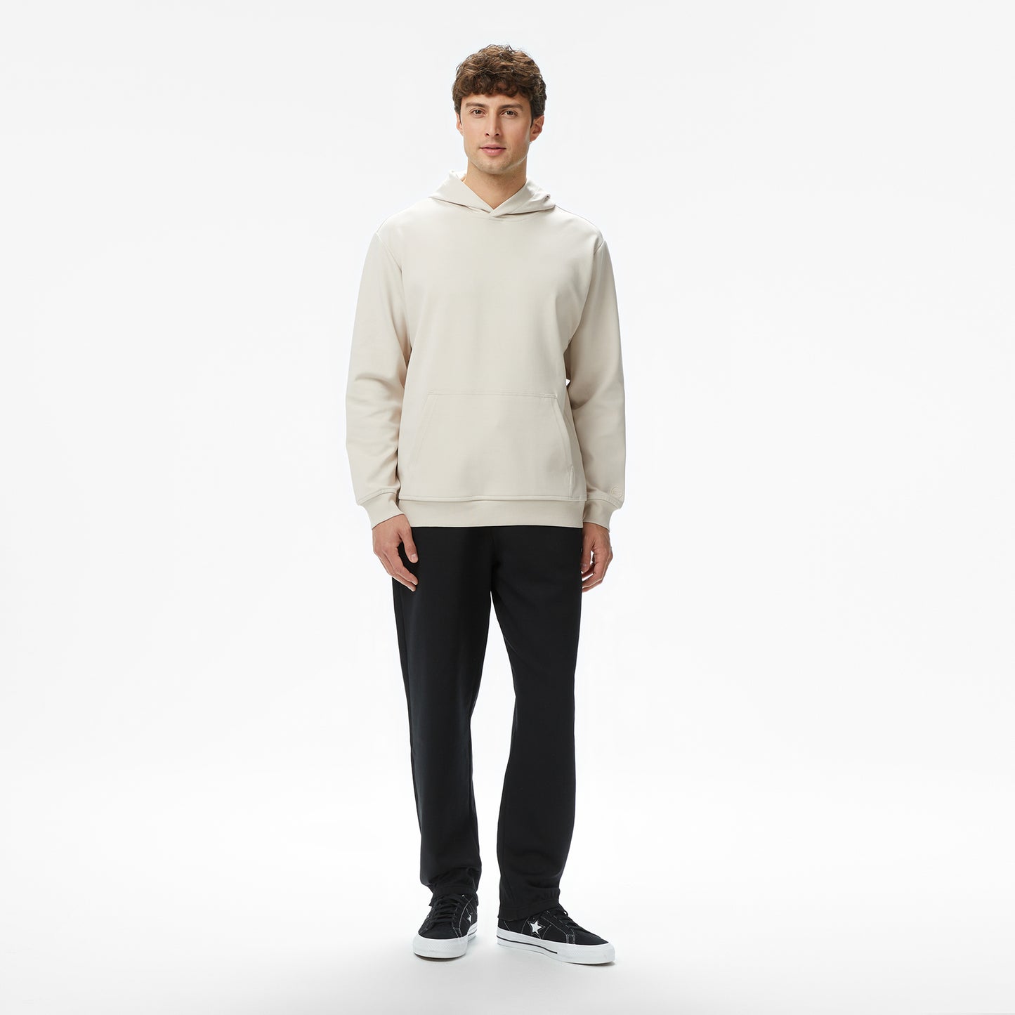 United4 Erkek Krem Sweatshirt