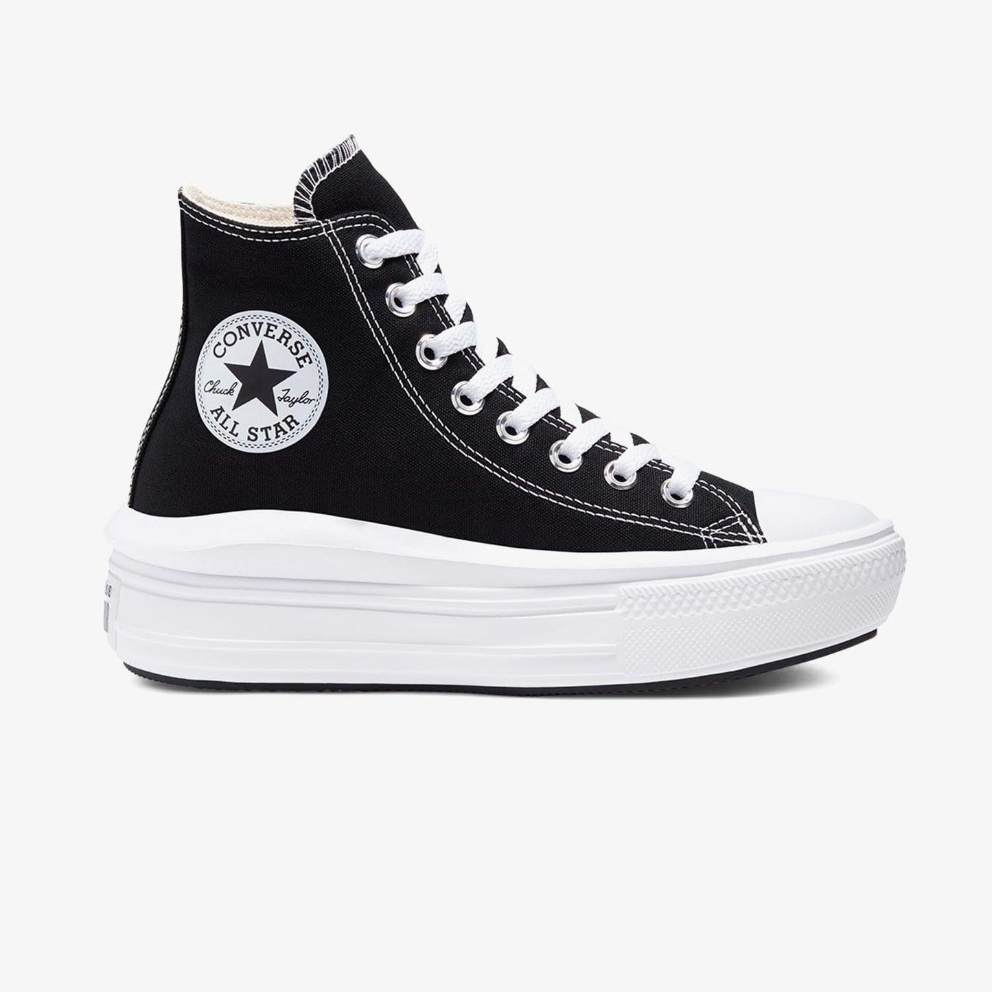 Converse Chuck Taylor All Star Move Platform Hi Kadın Siyah Sneaker