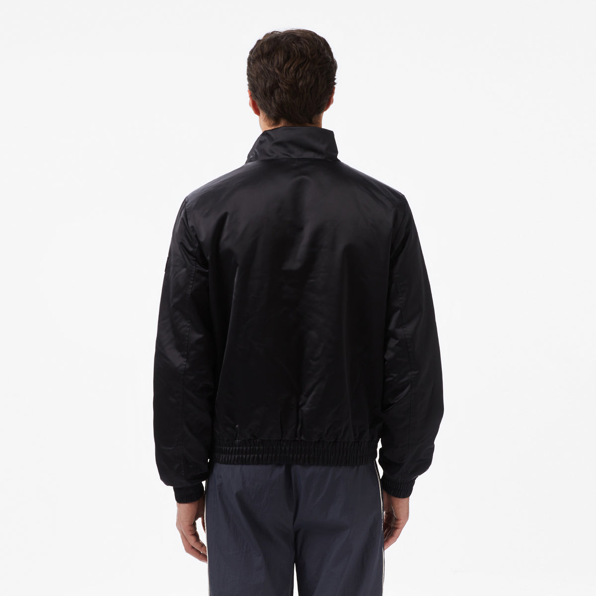 Calvin Klein Padded Harrington Erkek Siyah Ceket
