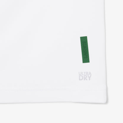 Lacoste Erkek Regular Fit Bisiklet Yaka Beyaz T-shirt