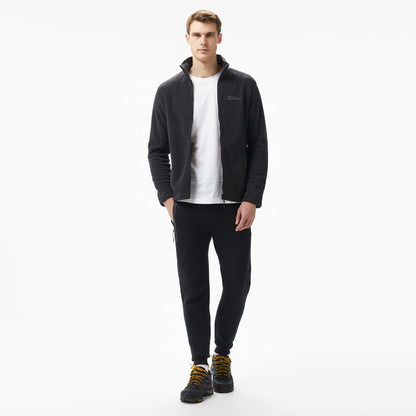 Jack Wolfskin Winterstein Fz Erkek Siyah Outdoor Polar