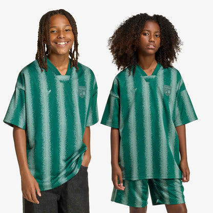 Adidas Minecraft Os Jersey Tee Çocuk Yeşil T-shirt