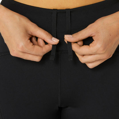 Asics Road High Waist Kadın Siyah Koşu Taytı