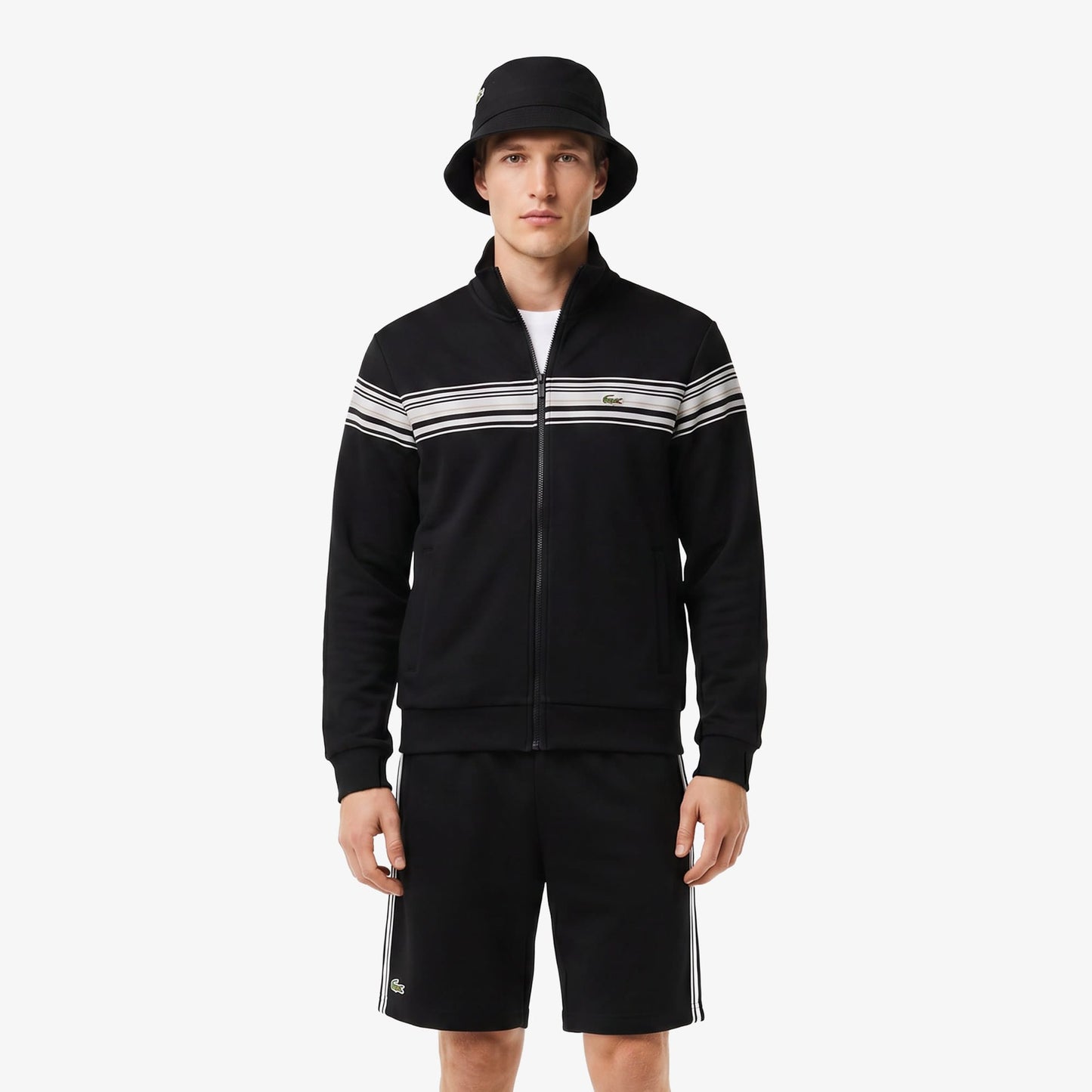 Lacoste Regular Fit Erkek Siyah Sweatshirt