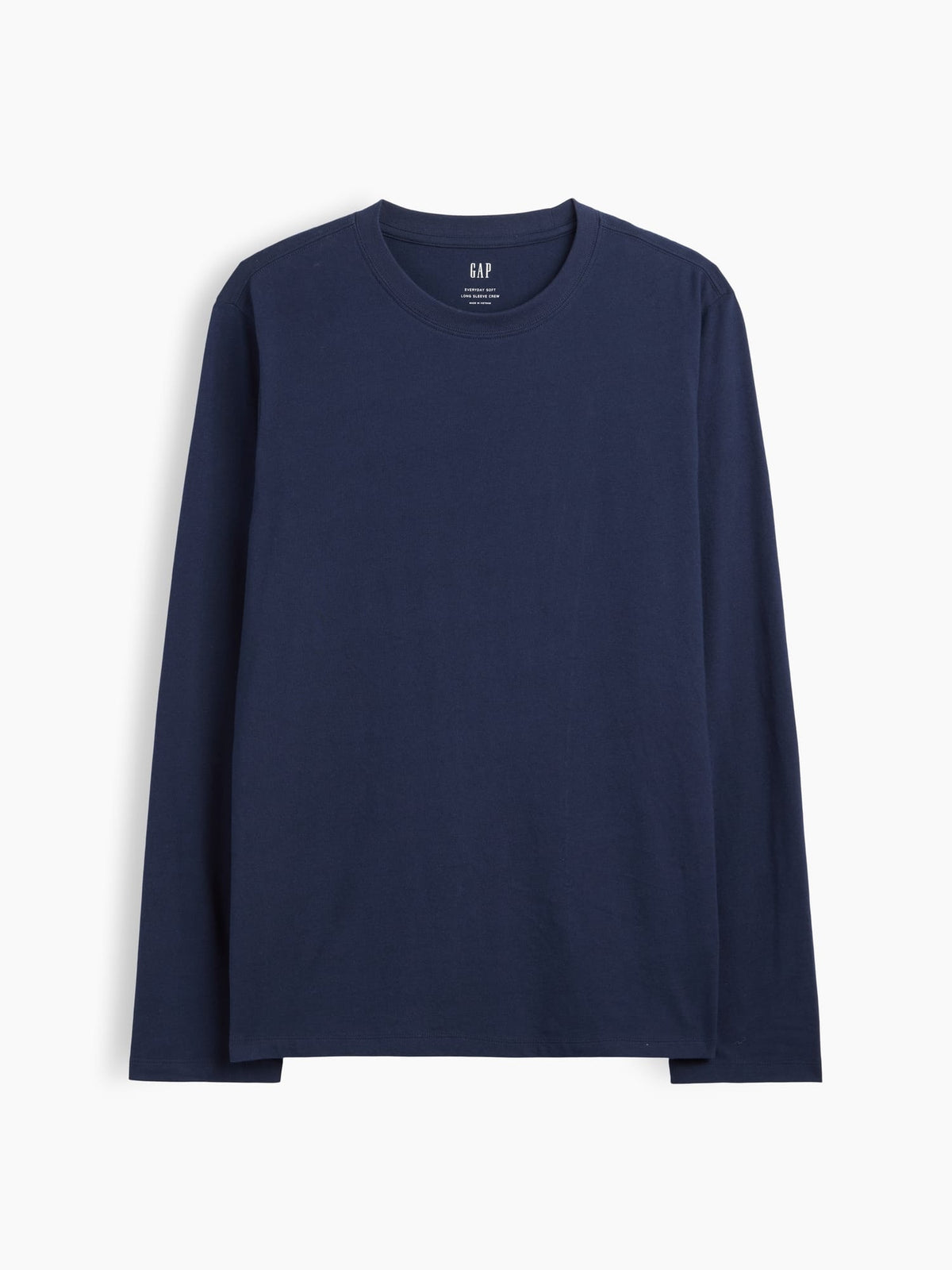 Lacivert Uzun Kollu Everyday Soft T-shirt