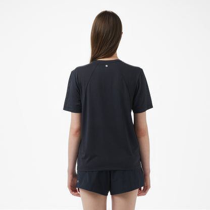 Salomon Shkout Core Kadın Siyah Koşu T-shirt