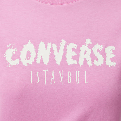 Converse Regular Fit Kadın Pembe T-shirt