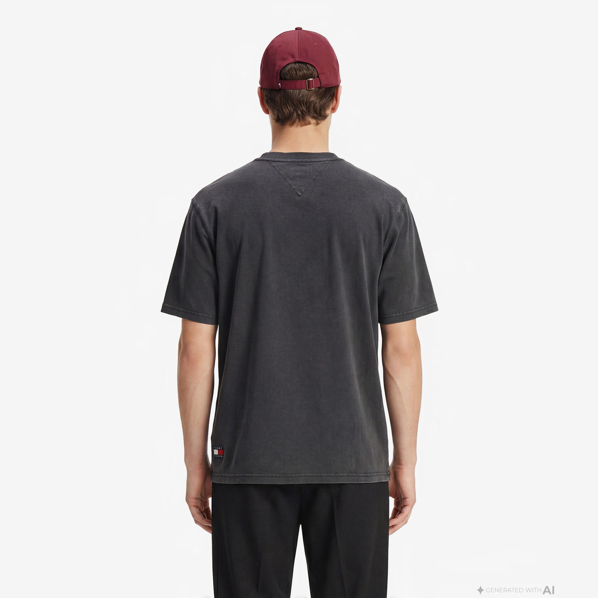 Tommy Hilfiger New Classics Erkek Siyah T-shirt