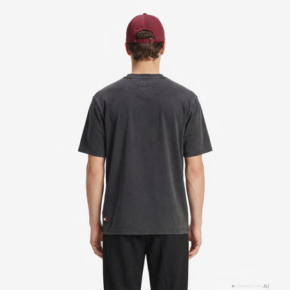 Tommy Hilfiger New Classics Erkek Siyah T-shirt