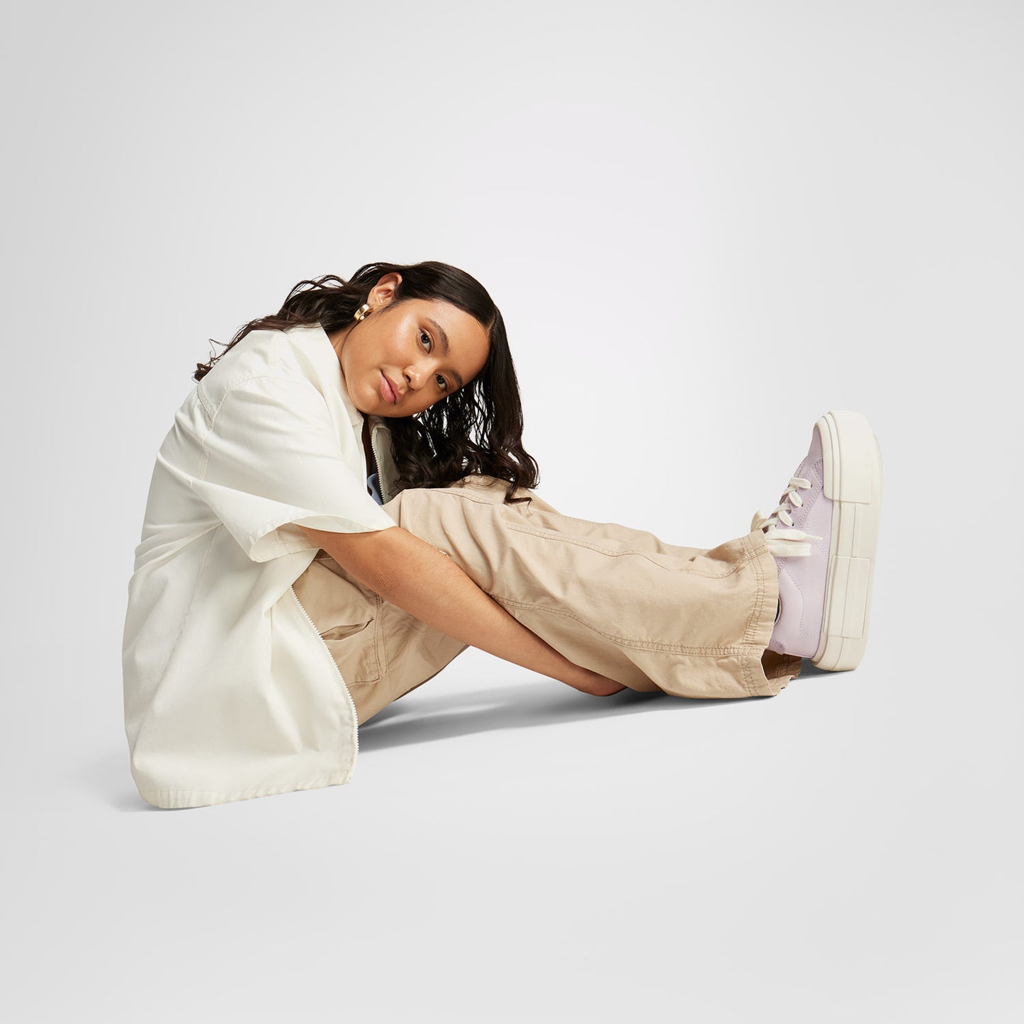 Converse Chuck Taylor All Star Cruise Unisex Lila Sneaker