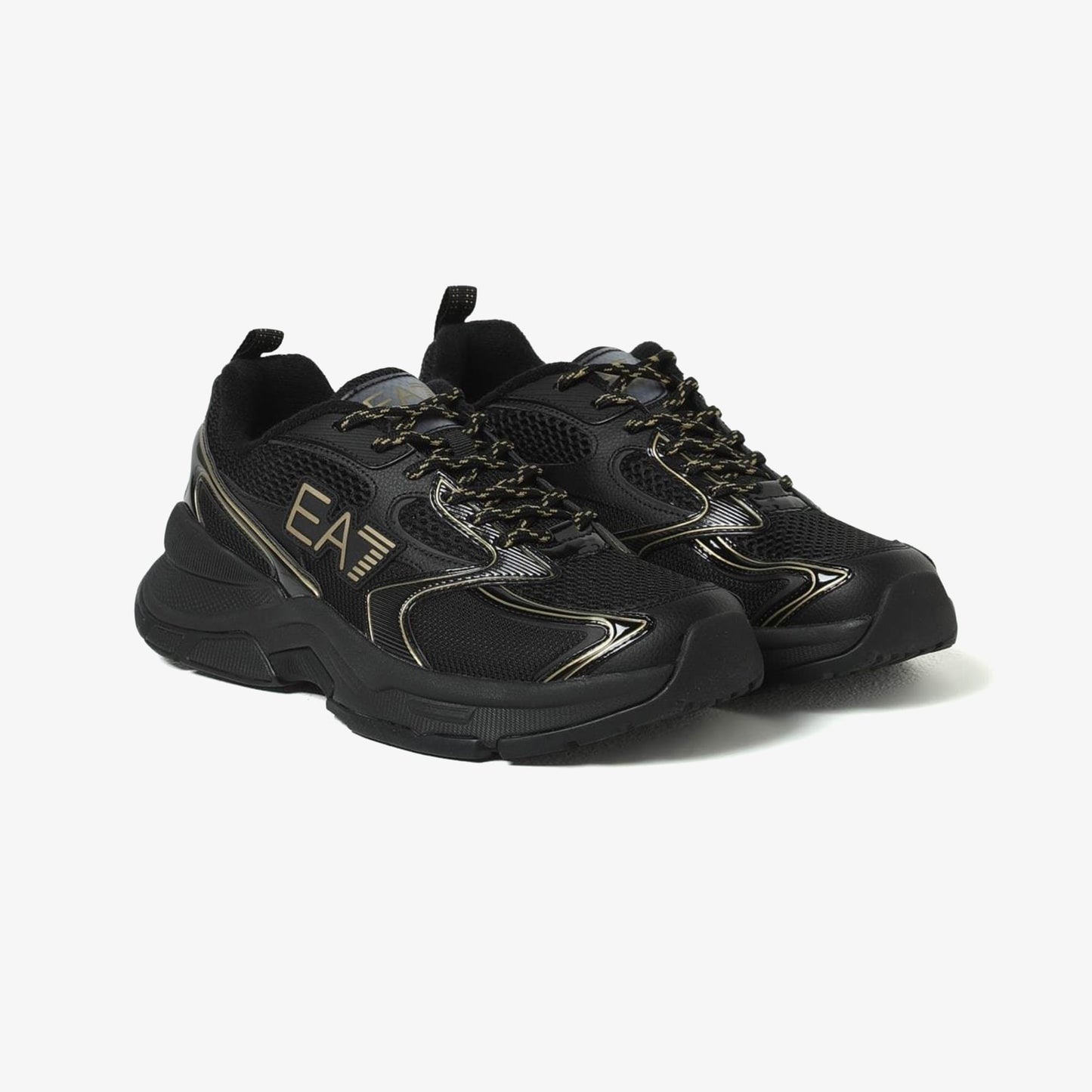 Emporio Armani Predator Unisex Siyah Spor Ayakkabı