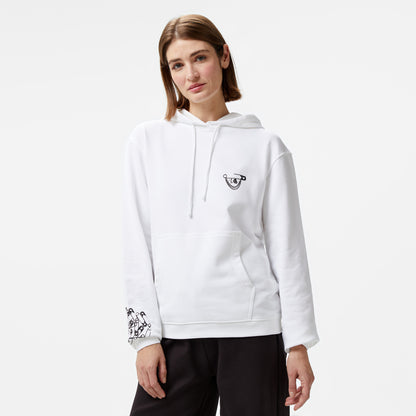Les Benjamins 003 Kadın Beyaz Sweatshirt