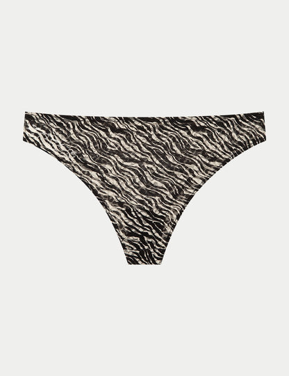 Zebra Desenli Brazilian Külot