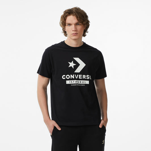 Converse Erkek Siyah T-shirt