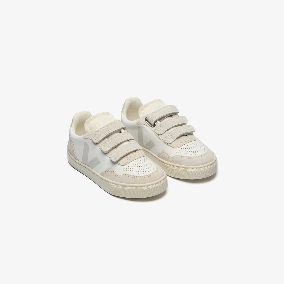 Veja V-90 Leather Çocuk Beyaz Sneaker