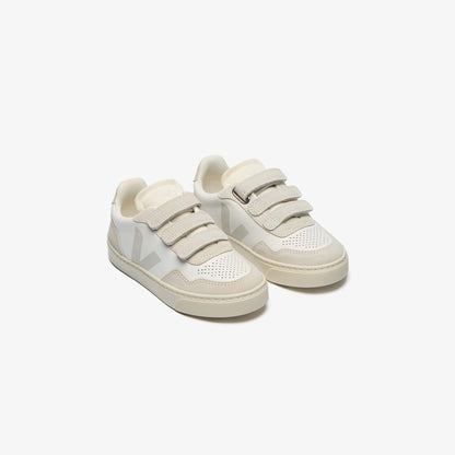Veja V-90 Leather Çocuk Beyaz Sneaker