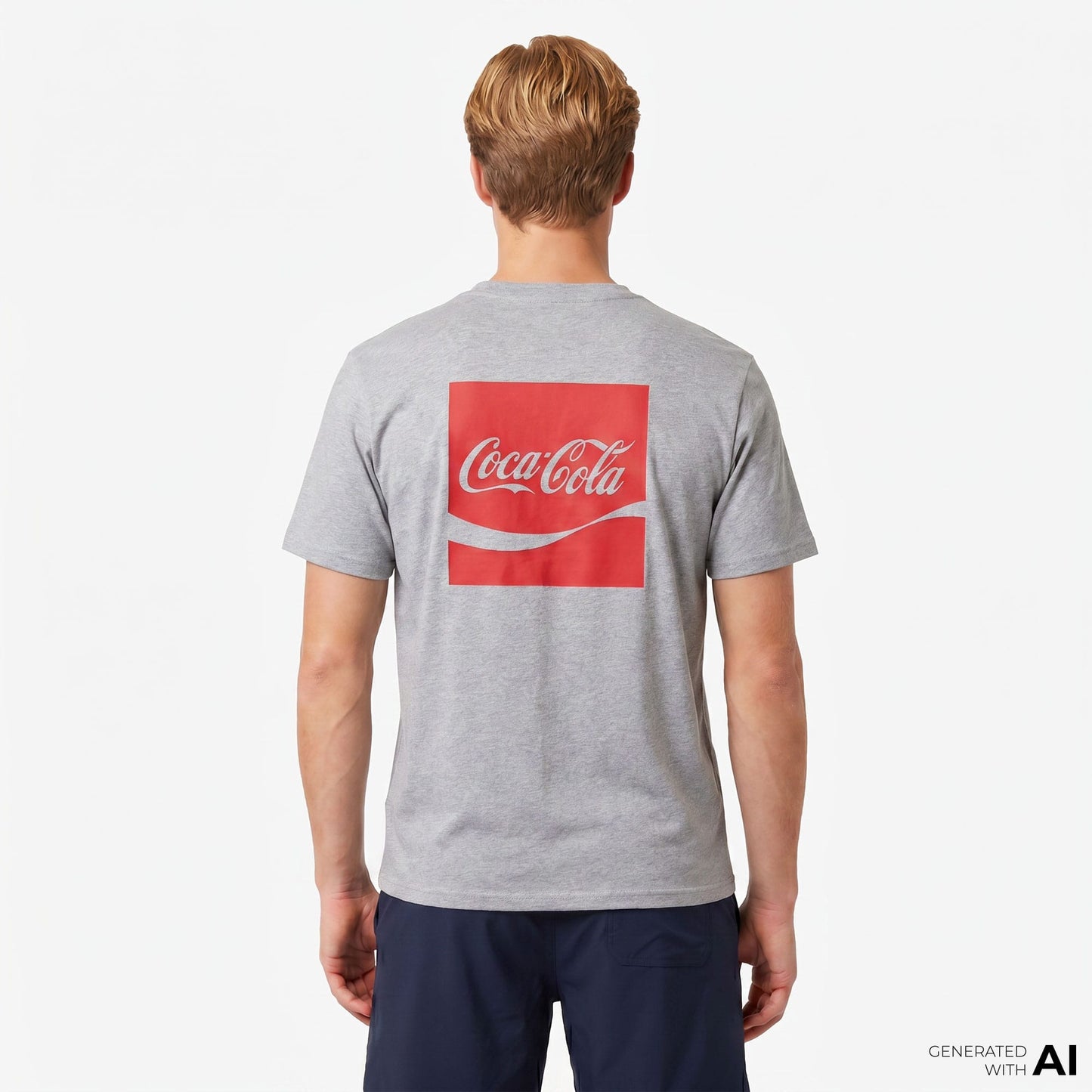 Converse X Coca-cola Erkek Gri T-shirt