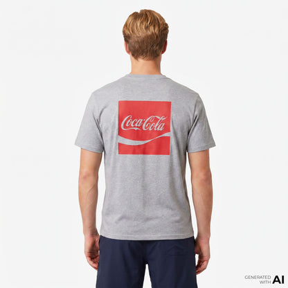 Converse X Coca-cola Erkek Gri T-shirt