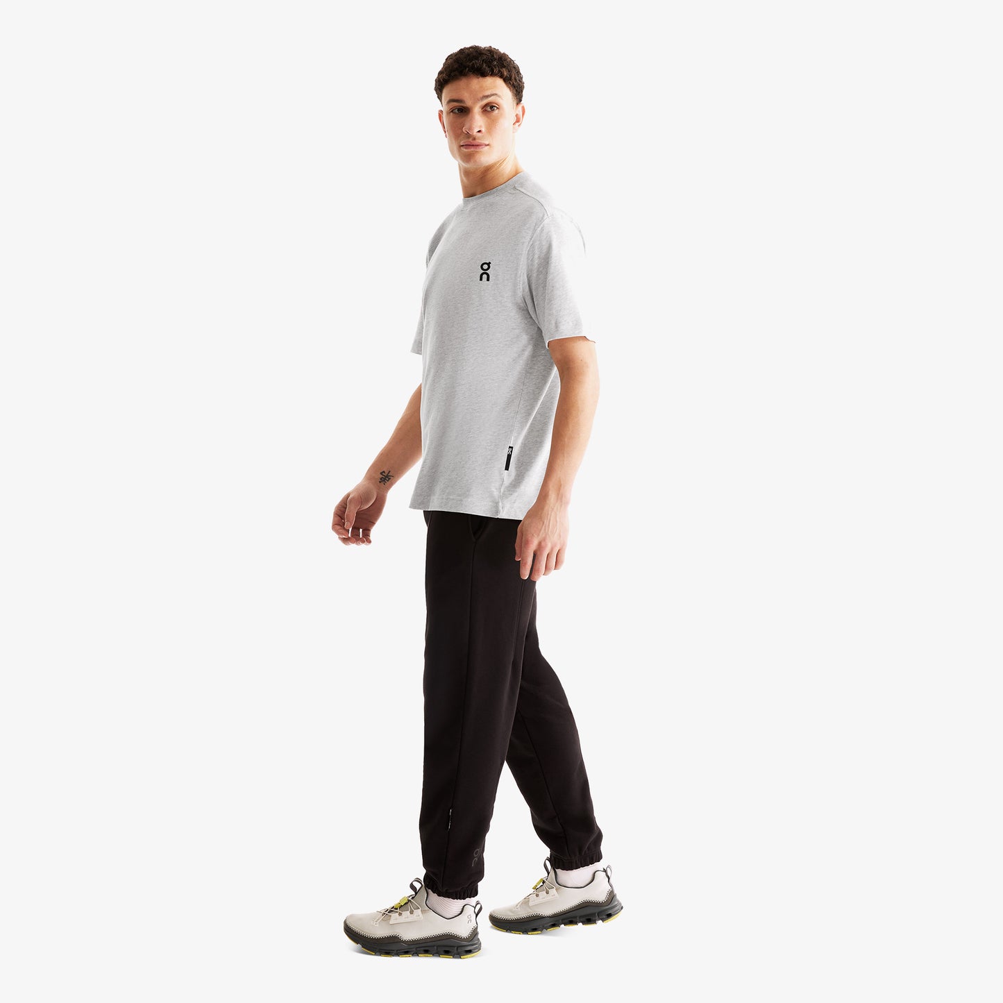On Club Erkek Gri T-shirt