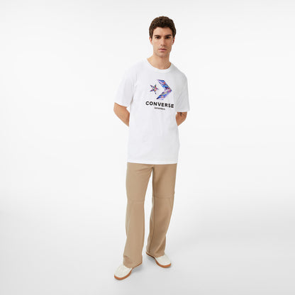 Converse Classic Unisex Beyaz T-shirt